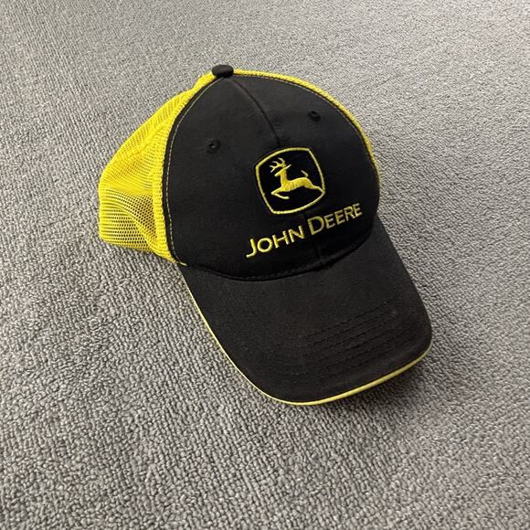 John Deere Hat Adult One Size Mesh Adjustable Cap Casual Men's - Picture 4 of 6